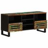 vidaXL tv-bord 100x34x46 cm massivt akacietr&aelig;