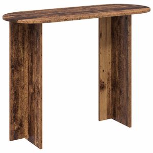 vidaXL Konsolbord Gammelt tr&aelig; 100 x 39,5 x 75 cm Konstrueret tr&aelig;