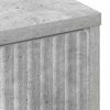 vidaXL Sideboard Beton Gr&aring; 89,5 x 33 x 82 cm Konstrueret tr&aelig;