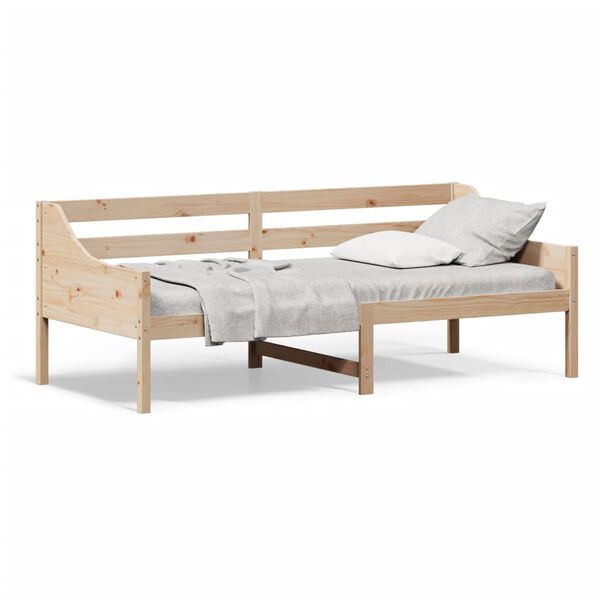 vidaXL daybed uden madras 90x200 cm massivt fyrretr&aelig;