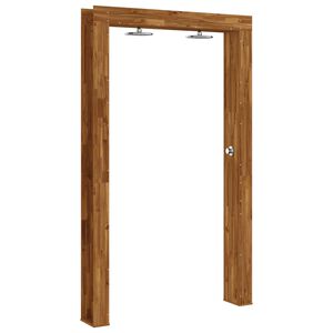 vidaXL Udend&oslash;rs bruser 226 cm Massiv akacietr&aelig; og rustfrit st&aring;l