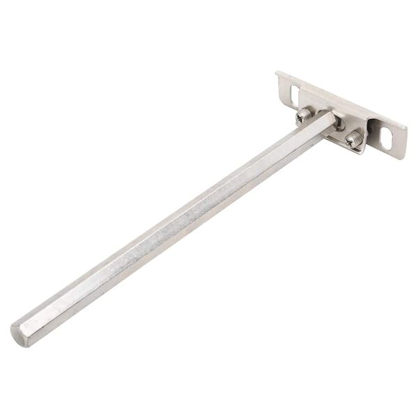 vidaXL flydende hyldekn&aelig;gte 12 stk. usynlige &Oslash;12x200 mm kulstofst&aring;l