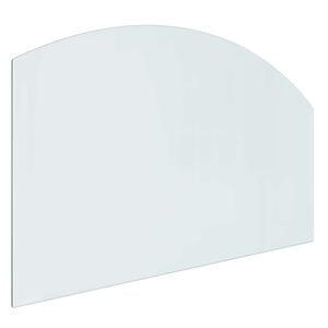 vidaXL Pejs glasplade Transparent 100 x 60 cm Glas