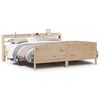 vidaXL sengeramme uden madras 180x200 cm massivt fyrretr&aelig;