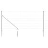 vidaXL Hegnsp&aelig;l Galvaniseret 25 x 1 m St&aring;l