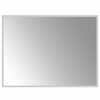 vidaXL LED badev&aelig;relsesspejl Transparent 80 x 60 cm h&aelig;rdet glas