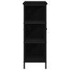 vidaXL Sideboard Sort eg 70 x 30 x 80 cm
