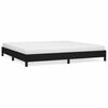 vidaXL sengeramme uden madras 200x200 cm stof sort