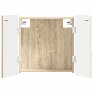 vidaXL Dartboard Skab ZWOLLE Sonoma-eg 52,5 x 10,5 x 57,5 cm