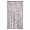 vidaXL insektgardin 118x200 cm chenille brun og beige