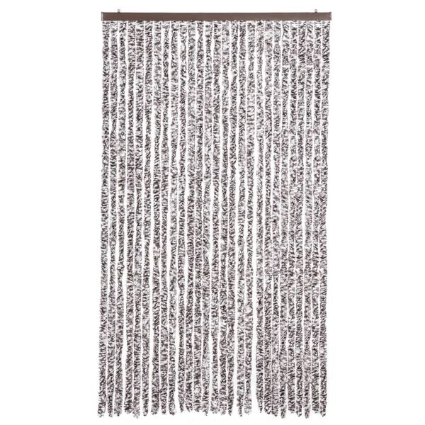 vidaXL insektgardin 118x200 cm chenille brun og beige