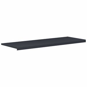vidaXL Vindueskarm Anthracit med tr&aelig;struktur 120 x 50 x 4,5 cm PVC