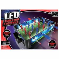Tender Toys bordfodboldbord med LED-lys 48,5x30x8,5 cm