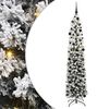 vidaXL Kunstigt juletr&aelig; med stativ Gr&oslash;n 240 cm PVC og St&aring;l og Plastik