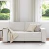 vidaXL Sofa 140cm Hvid Stof