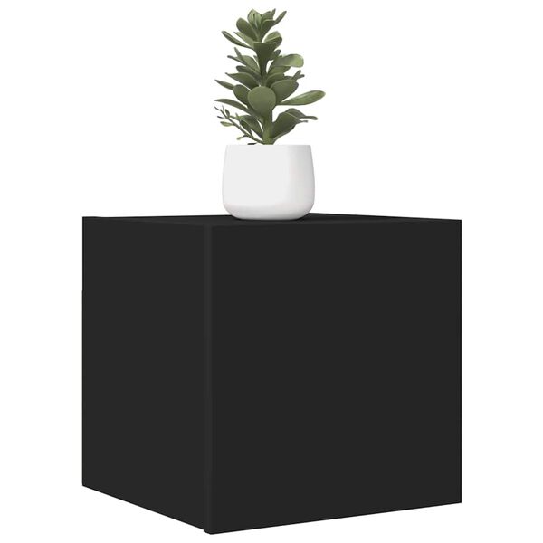 vidaXL v&aelig;gh&aelig;ngte tv-skabe 2 stk. 30,5x30x30 cm sort