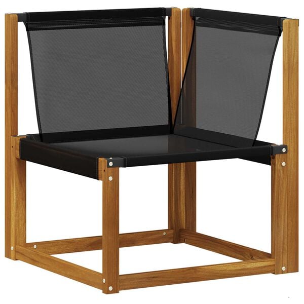 vidaXL Udend&oslash;rs sofagruppe med pude 6 pcs Naturlig og Fl&oslash;de