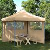 vidaXL Party Tent Beige 292 x 292 x 315 cm Oxford stof