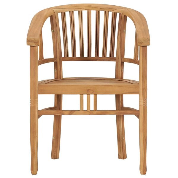 vidaXL spisebordss&aelig;t til haven 3 dele massivt teaktr&aelig;