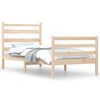 vidaXL sengeramme 90x200 cm massivt fyrretr&aelig;