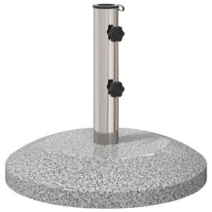 vidaXL Parasolfod til 40-50 mm pole 26.45 kg Gr&aring; for 40-50 mm Pole