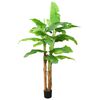 vidaXL kunstig bananpalme med potte 300 cm gr&oslash;n