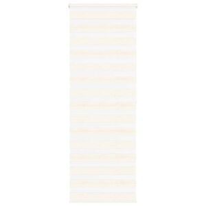 vidaXL zebragardin marmorbeige 80x200 cm stofbredde 75,9 cm polyester