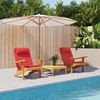 vidaXL hynder til Adirondack-stol 2 stk. oxfordstof rød