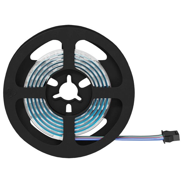 vidaXL LED Strip 2 pcs Sort og Gennemsigtig 1200 mm Kobber og plastik