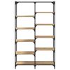 vidaXL Bogreol artisan eg 100 x 32 x 170 cm Konstrueret tr&aelig;