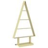 vidaXL Metal juletr&aelig; KUOPIO 60 cm St&aring;l Guld