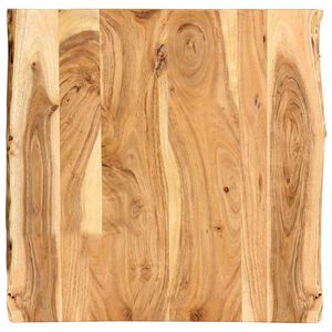 vidaXL bordplade 58x(50-60)x2,5 cm massivt akacietr&aelig;