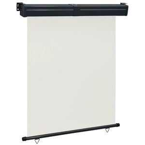 vidaXL sidemarkise til altan 145x250 cm cremefarvet