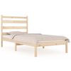 vidaXL sengeramme 90x190 cm massivt fyrretr&aelig;