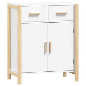 vidaXL sk&aelig;nk 62x38x75 cm konstrueret tr&aelig; hvid