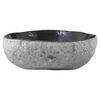 vidaXL Vask Oval Gr&aring; (32-37) x (27-30) x 12 cm Flodsten