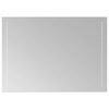 vidaXL LED badev&aelig;relsesspejl Transparent 70 x 50 cm h&aelig;rdet glas