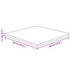 vidaXL firkantet bordplade 60x60x1,5 cm behandlet massivt eg lysebrun