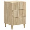 vidaXL Natskab Sonoma-eg 43 x 41 x 66,5 cm Konstrueret tr&aelig;
