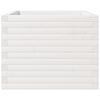 vidaXL plantekasse 60x60x49,5 cm massivt fyrretr&aelig; hvid