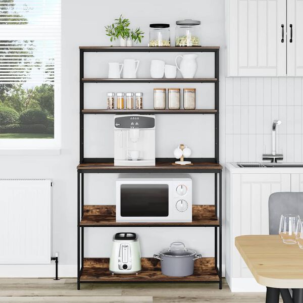 vidaXL K&oslash;kkenhylde R&oslash;get eg 100 x 40 x 168 cm Konstrueret tr&aelig;