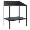vidaXL plantestativ 75,5x54,5x100 cm galvaniseret st&aring;l antracitgr&aring;