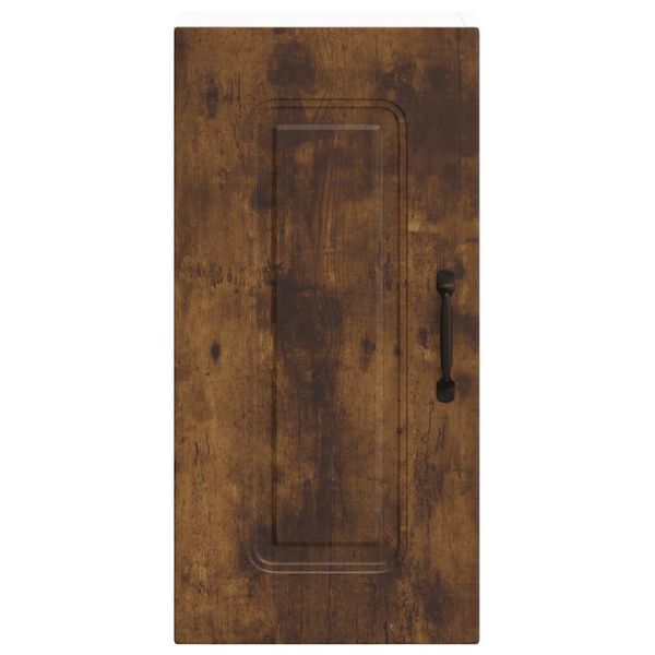 vidaXL k&oslash;kkenv&aelig;gskab Kalmar konstrueret tr&aelig; r&oslash;get egetr&aelig;sfarve