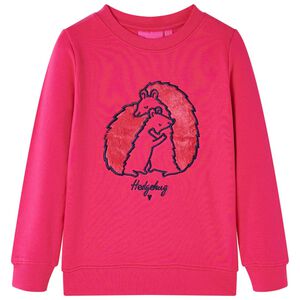 Sweatshirt til b&oslash;rn str. 104 pink