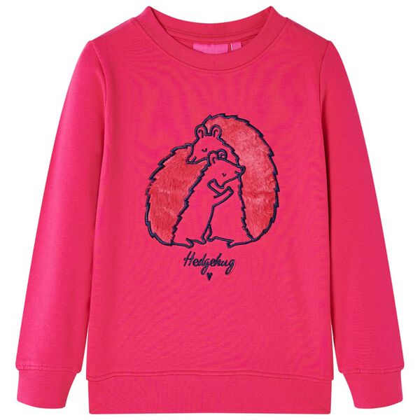 Sweatshirt til b&oslash;rn str. 104 pink