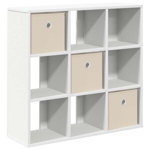 vidaXL Sideboard med skuffe Hvid 73,5 x 24 x 69,5 cm