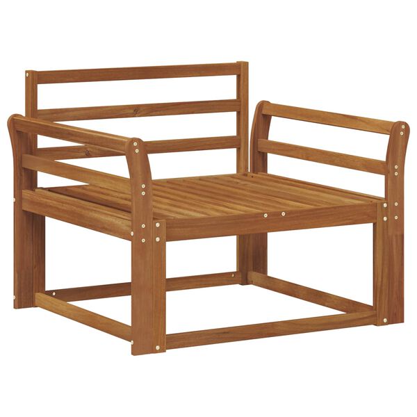 vidaXL Udend&oslash;rs Mellem Sofa Massivt Akacietr&aelig; Naturfarvet