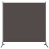 vidaXL rumdeler 175x180 cm stof antracitgr&aring;
