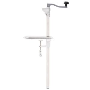 vidaXL d&aring;se&aring;bner 70 cm aluminium og rustfrit st&aring;l s&oslash;lvfarvet