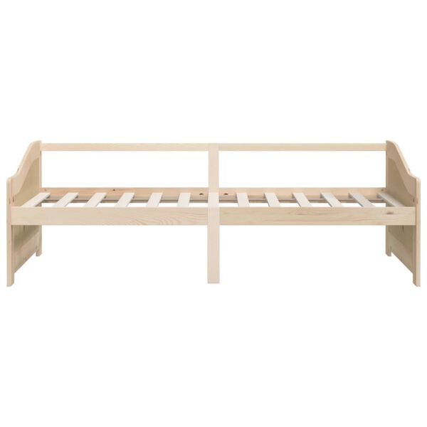 vidaXL 3-personers daybed 90x200 cm massivt fyrretræ